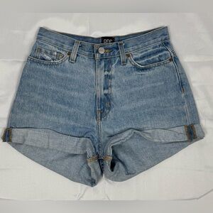 BDG Urban Outfitters High Rise Denim Shorts Light Wash Cuffed Women’s